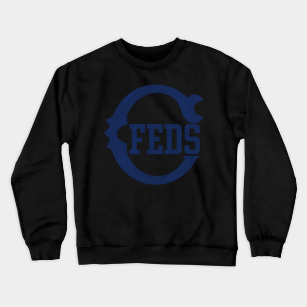 Chicago Federals Feds Baseball Team Crewneck Sweatshirt by AlfieDreamy 